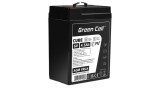 Baterie Green Cell CUBE AGM IP54 6V 4.5Ah VRLA Gel deep cycle, scuter, cositoare, barca, tractor