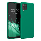 Husa pentru Samsung Galaxy A12, Silicon, Verde, 54048.142, Carcasa