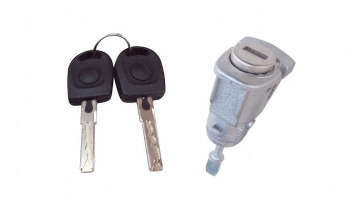 Butuc yala usa Seat Leon (1M1), 11.1999-05.2005, Seat Toledo (1M2), 04.1999-09.2004, usa fata partea stanga, 1M0-837-167D, yale usa cu cheie