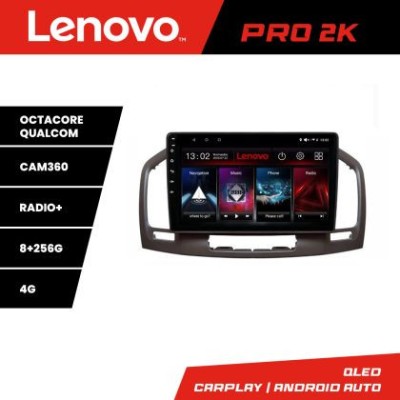 Navigatie Opel Insignia 2009-2013 Lenovo Kit-114 8 core QLED 2K 8+256 360 Android Waze USB Navigatie Internet Youtube Radio CarStore Technology foto