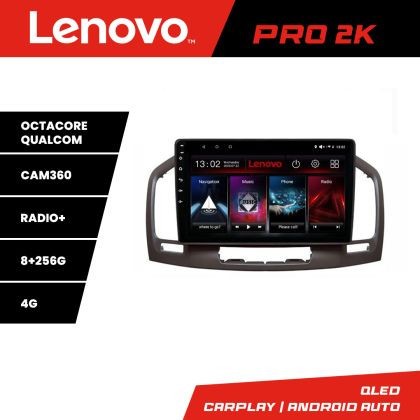Navigatie Opel Insignia 2009-2013 Lenovo Kit-114 8 core QLED 2K 8+256 360 Android Waze USB Navigatie Internet Youtube Radio CarStore Technology