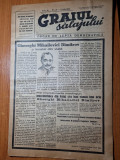 Graiul salajului 9 iulie 1949-art. comuna traznea,cehul silvaniei,mina sarmasag