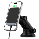 Incarcator Auto Wireless Tech-Protect MM15W-V2, 15W, 1.67A, Negru, Universal