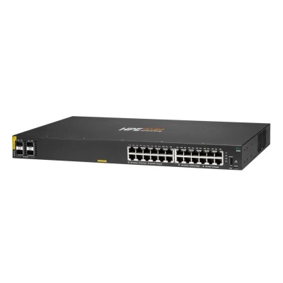 HPE Aruba Networking CX 6100 24G Class4 PoE 4SFP+ 370W foto