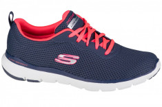 Pantofi pentru adida?i Skechers Flex Appeal 3.0 13070-SLTP albastru marin foto