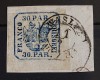 Romania 1862/64 - Principatele Unite pe fragment, Stampilat