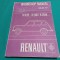 MANUAL REPARAȚII RENAULT R1120, R2102, R2104 / TEXT LIMBA ENGLEZĂ / 1970*700