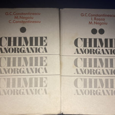 Chimie anorganica - G C Constantinescu, M Negoiu - Vol .1, 2