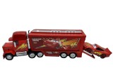 Camion transport Mac Lightning McQueen 1:36 set camion cu remorca si masina lansator