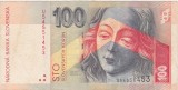 Slovacia bancnota 100 korun 2004, seria U54551453