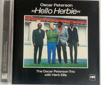 The Oscar Peterson Trio With Herb Ellis &amp;lrm;&amp;ndash; Hello Herbie NM / NM cd muzica jazz MPS uropa 2005 foto