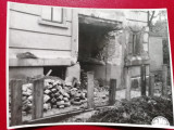 Bucuresti 1944 dupa bombardament str.Spiru Haret 11,5x8,5 cm
