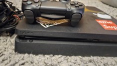 PS 4 playstation 4 Sony PS4 slim 1TB memorie 1000 Gb complet + 2 jocuri cadou GTA 5 FIFA 19
