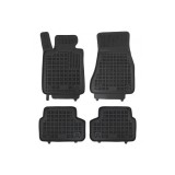 Set covorase auto din cauciuc Bmw Seria 5 (G30/G31), 05.2017-, negru, presuri tip tavita, Rezaw 200726, Aftermarket