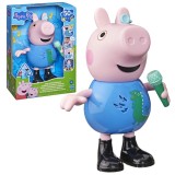 PEPPA PIG FIGURINA GEORGE INTERACTIVA CANTA SI GLUMESTE