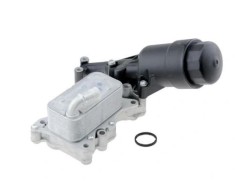 Radiator racire ulei motor, termoflot Dodge Caliber, 2010-2012, motor 2.2 CRD, 120 kw, diesel, 72x143x52 mm, cu filtru ulei si carcasa, din aluminiu