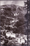 AMS - ILUSTRATA 918 SINAIA - VEDERE SPRE MUNTII BUCEGI, 1963, CIRCULATA