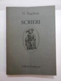 SCRIERI - N. Bagdasar