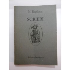 SCRIERI - N. Bagdasar