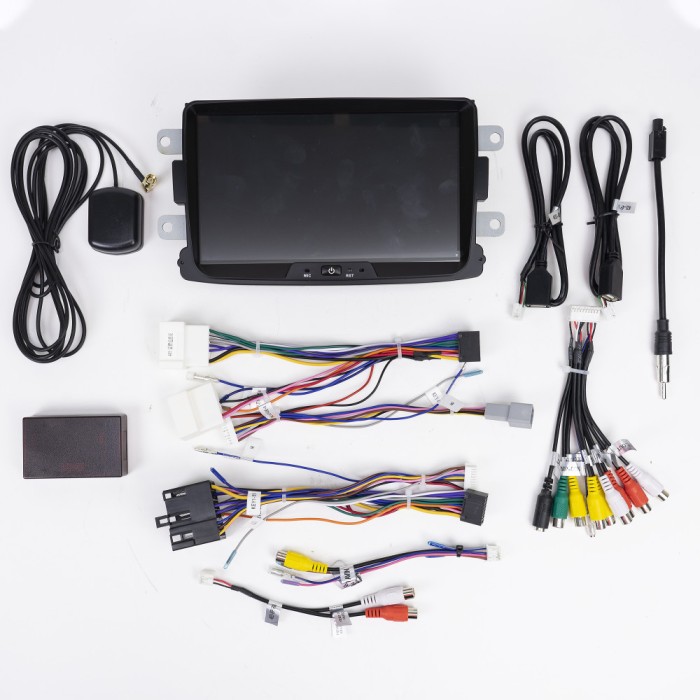 Multimedia player auto PNI DAC100 cu Android 10, 2GB DDR3 ROM 32GB, Sistem navigatie pentru Dacia Logan 2, Sandero, Duster, Renault Captur, Touch Scre