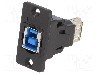 Conector {{Tip conector}}, versiune USB 3.0, {{Orientare spa&amp;#355;iala}}, CLIFF - CP30606N