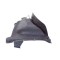Carenaj roata Bmw Seria 5 (F10/F11), 12.2009-2011, partea Dreapta, Punte Fata parte din fata 51757186518, 2019FP1T polietilena