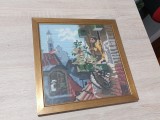 Oras goblen vechi, decor de perete
