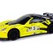 Masinuta sport RC pentru copii cu telecomanda, Corvette C6.R galben, LeanToys, 9734