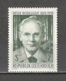Austria.1968 50 ani moarte P.Rosegger:scriitor-Gravura MA.659