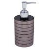 Dozator Plastic Negru Argintiu dungi 320 ml