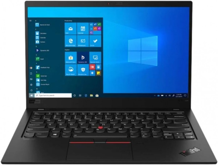 Laptop Lenovo ThinkPad X1 Carbon Gen 8, Intel Core i7 10610U 1.8 GHz up to 4.9 GHz, Intel HD Graphics, Tastatura QWERTY US, Wi-Fi, Bluetooth, WebCam,
