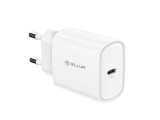 Incarcator priza ultra rapid Tellur 20W PD, USB-C, alb