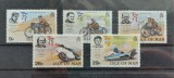 TS21 - Timbre serie Isle of Man - Serie Motociclism, Stampilat
