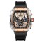 Ceas barbatesc de mana Fox Box Luxury Fashion Casual Cronograf Quartz Silicon