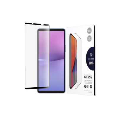 Folie Sticla pentru Sony Xperia 10 V Dux Ducis Tempered Glass Negru foto