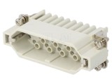 Conector HDC Inserturi Contact Tată S-D PIN 25-40&divide;125&deg;C