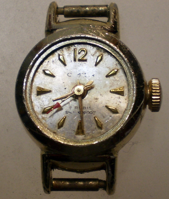 K.089 CEAS MECANIC DE DAMA CIMIER LAPANOUSE S.A. 5 JEWELS CAL. 1182 SWISS MADE