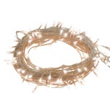 Cumpara ieftin Instalatie cu 400 LED-uri, alb cald, 40 m, PVC