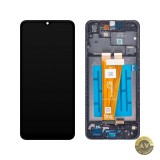 Display cu Touchscreen Samsung Galaxy A04 A045 cu Rama Negru Service Pack GH81-22731A
