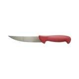 Cutit de transat si injunghiat profesional 15cm, lama otel 5Cr15MoV, maner Nylon rosu Breckner Germany
