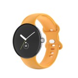 Cumpara ieftin Curea Bratara Edman pentru Google Pixel Watch, marimea S, Portocaliu