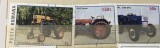 (3) Timbre Serii Romania Auto Tractoare
