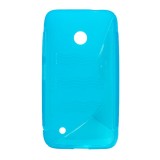 Husa silicon S-line albastra pentru Nokia Lumia 530