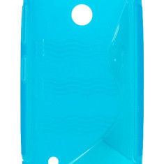 Husa silicon S-line albastra pentru Nokia Lumia 530