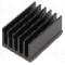 Radiator extrudat, aluminiu, 50mm x 36.8mm, neagra, FISCHER ELEKTRONIK - SK 657 50 SA