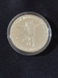 Paraguay 2003 &ndash; 1 Guaran&iacute; &ndash; Cupa Mondială FIFA 2006 &ndash; Monedă din argint