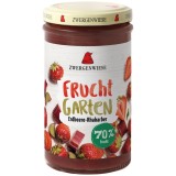 Gem Zwergenwiese Capsuni cu Rubarba, indulcit cu Nectar de Agave, Eco, Fara Gluten, Bio, 70% Fructe