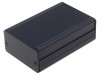 Carcasă aluminiu neagră 55x80x28 mm