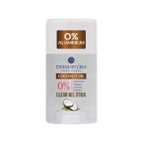 Deodorant stick gel cu ulei de cocos 0% aluminiu, 50ml, Dermaflora