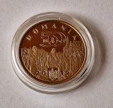 Ferdinand I Intregitorul - Moneda proof 50 Bani 2019